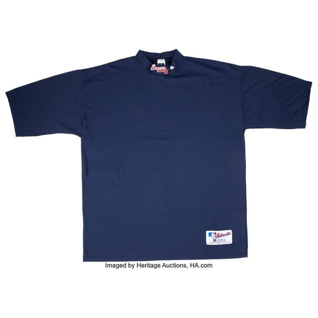 Tom Glavine : 2002년경 Game-Worn 애틀랜타 브레이브스/올스타 언더셔츠 3점